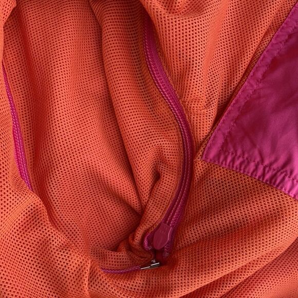 EUC J Jill Pink & Orange Two In One Hooded Jacket Size S - Picture 9 of 11